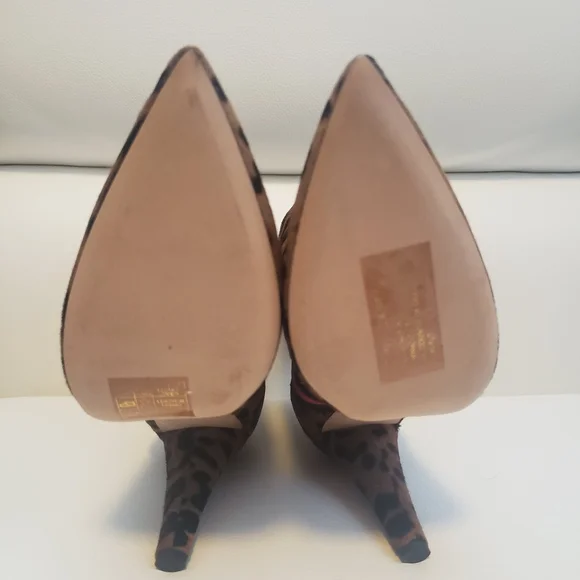 NWT Veronica Beard Fallon Boots Leopard 9.5 - Picture 15 of 16